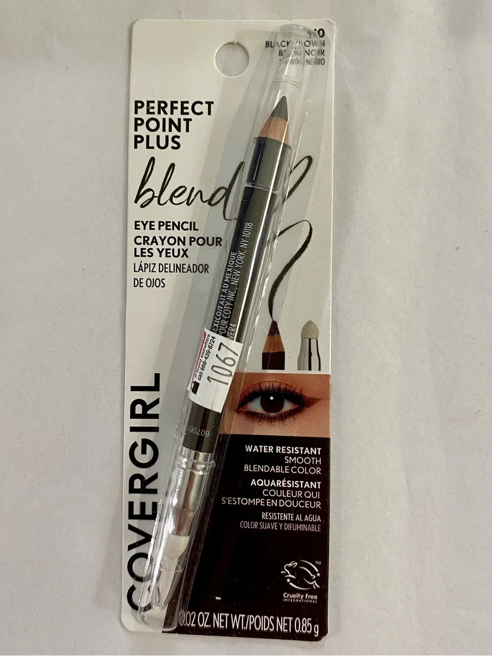 COVERGIRL Blendable Eye Pencil - Black/Brown Dual-Tone